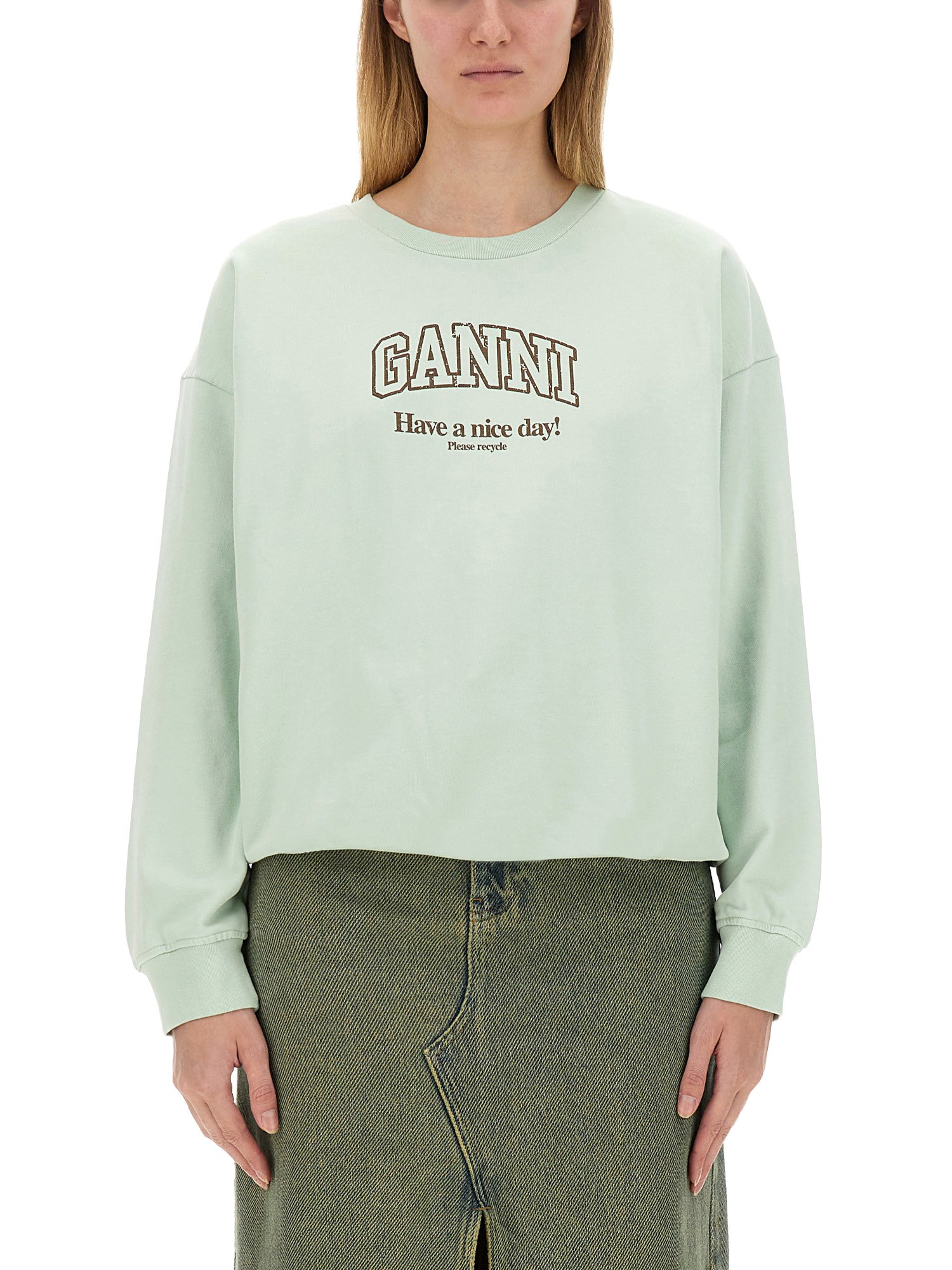 GANNI Oversized Sweatshirt