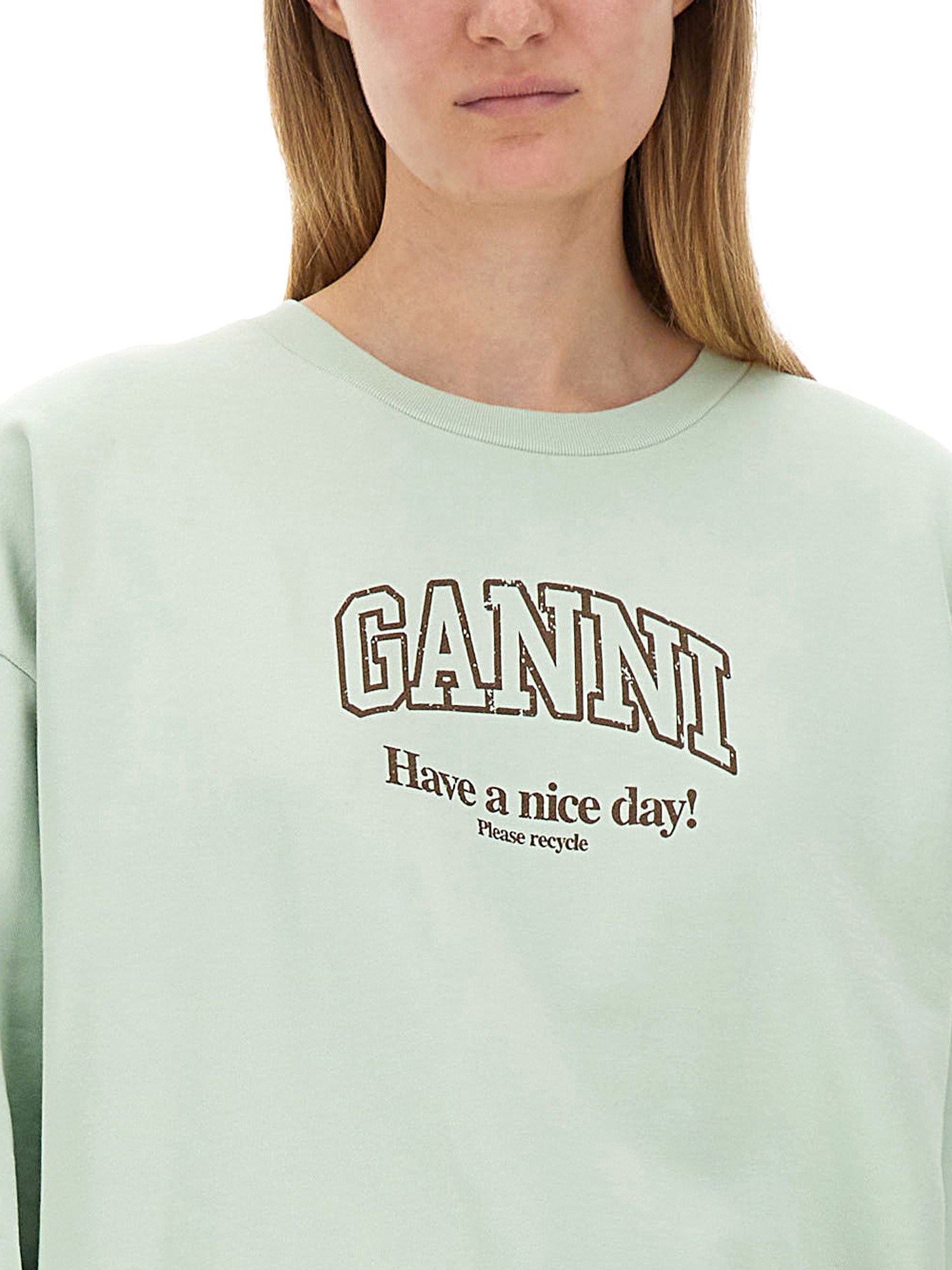 GANNI Oversized Sweatshirt