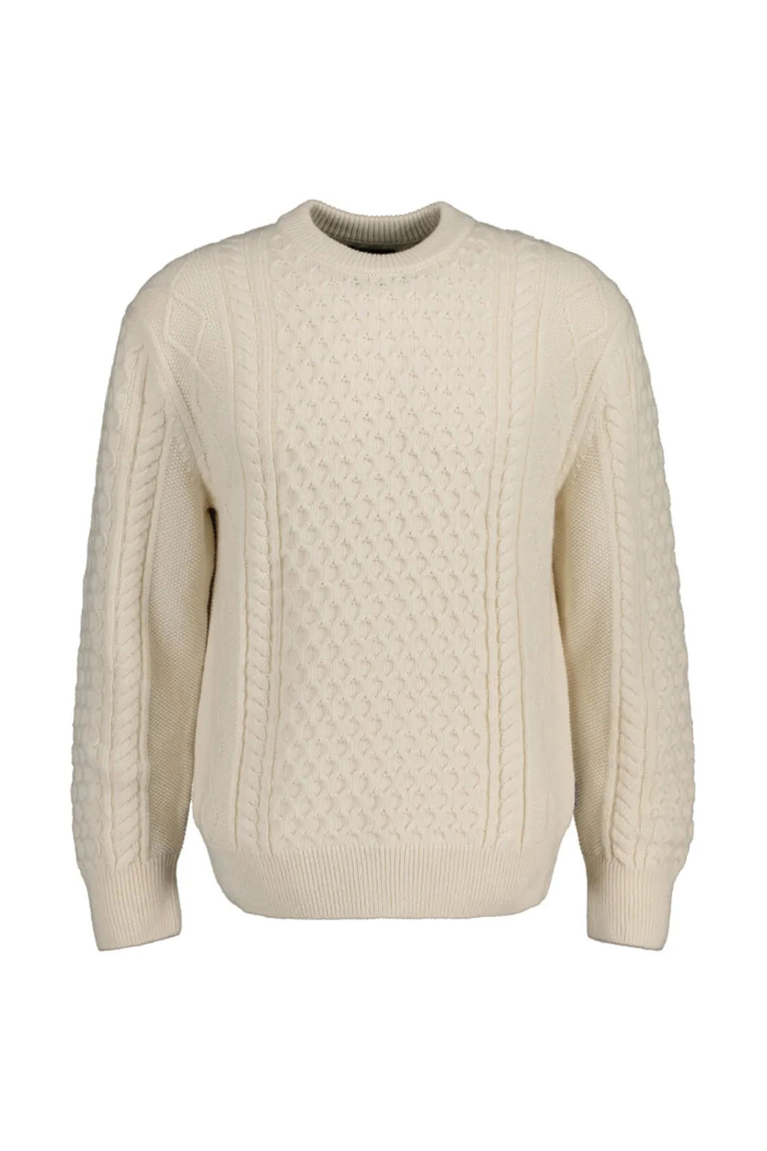 Gant Aran Cable Knit Cream