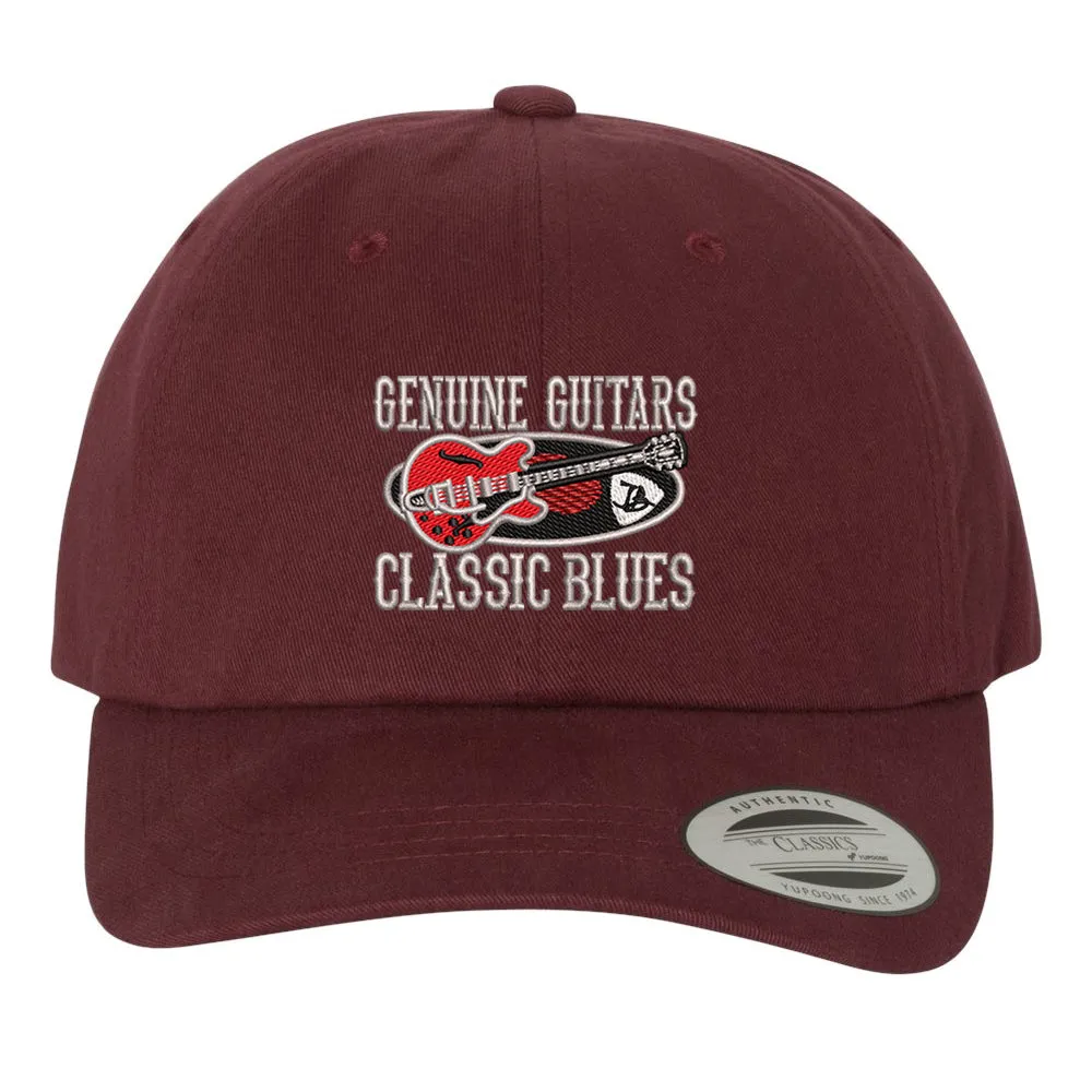 Genuine Guitars & Classic Blues Peached Twill Dad Hat