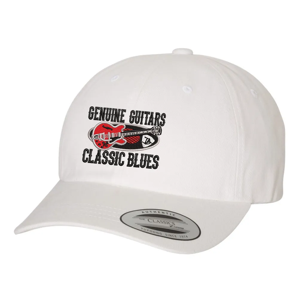 Genuine Guitars & Classic Blues Peached Twill Dad Hat