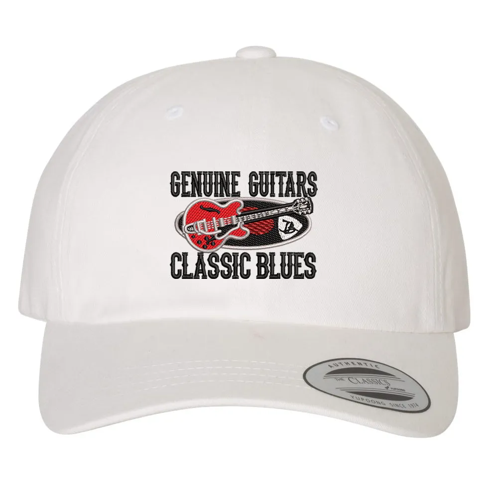 Genuine Guitars & Classic Blues Peached Twill Dad Hat