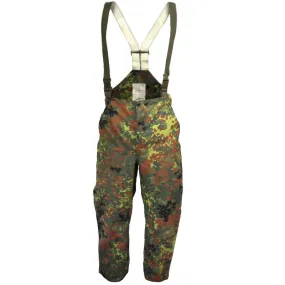 German Army Flecktarn Rain Trousers