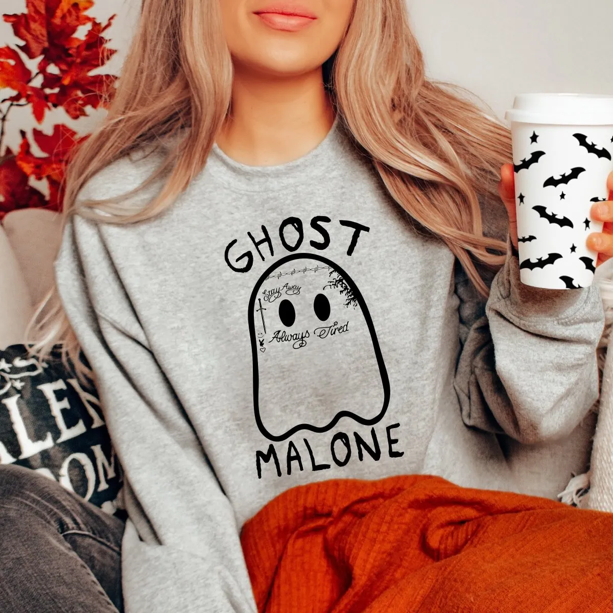 Ghostmalone Crew Sweatshirt