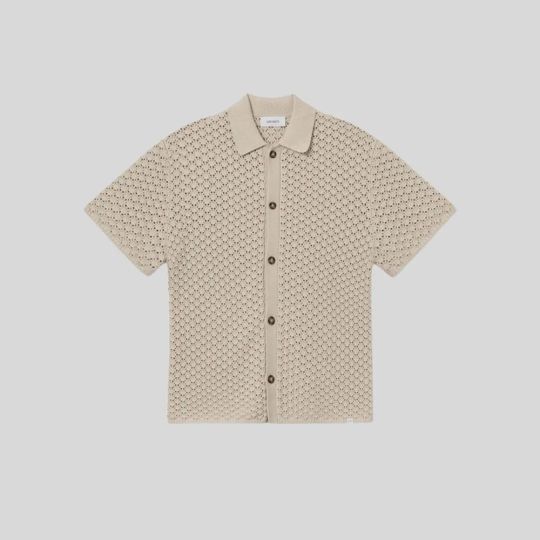 Gideon Knit Shirt (Ivory)