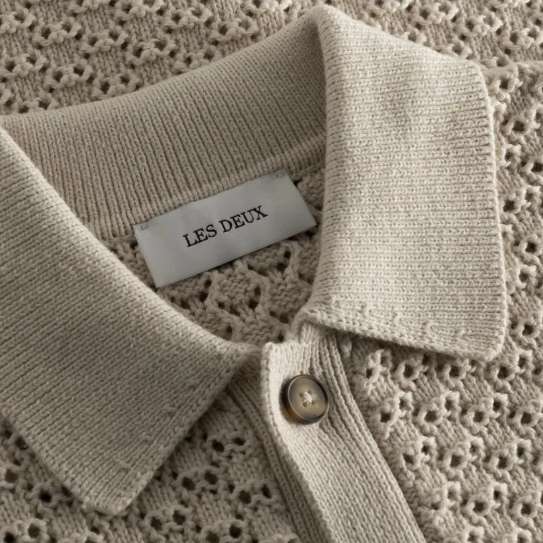 Gideon Knit Shirt (Ivory)