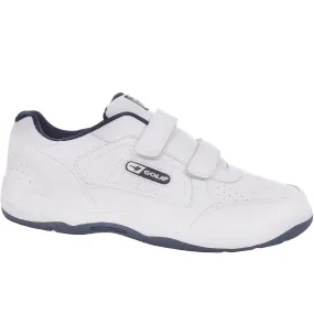 Gola Mens Belmont Trainers - White/Navy