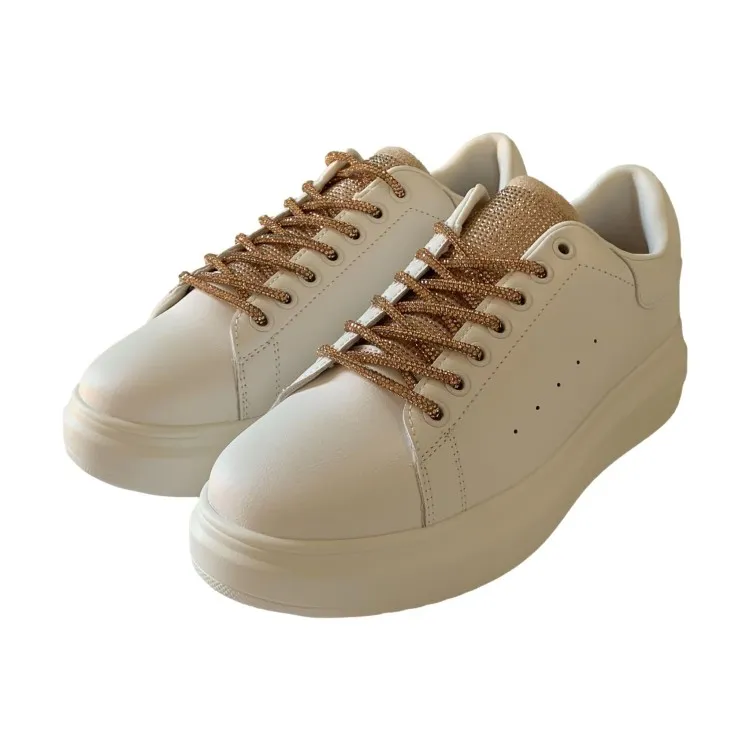 Champagne Sneakers Donna Scarpe by Gold & Gold