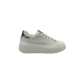 White Gold Women's Sneakers by Gold & Gold GB821