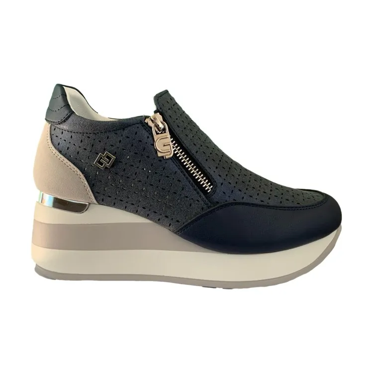 Blue Women's Sneakers by Gold & Gold