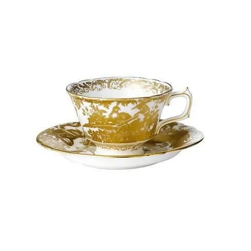 Gold Tea Cup Saucer