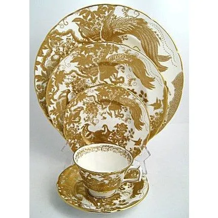 Gold Tea Cup Saucer