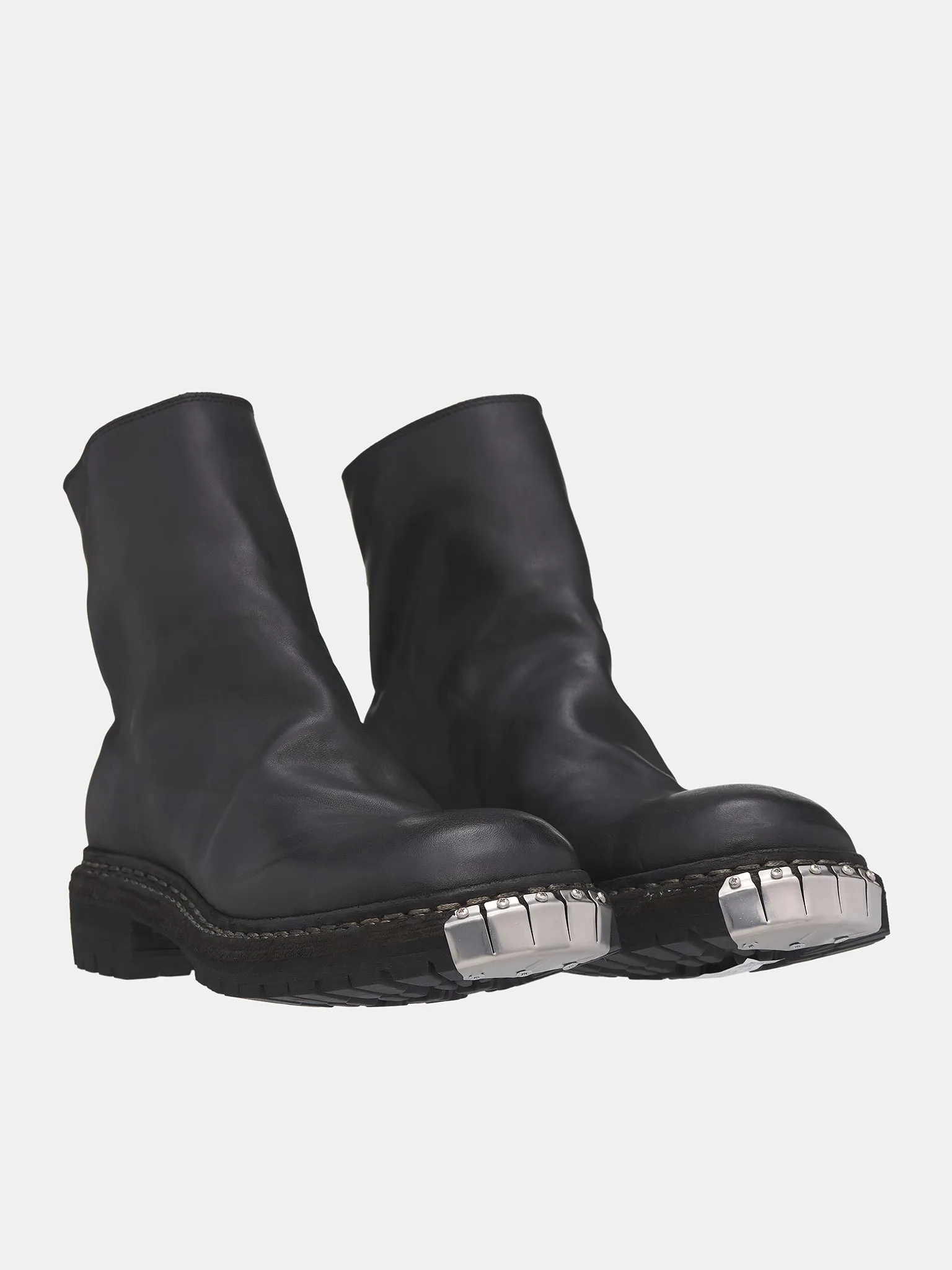 GR06V Back Zip Boots (GR06V-HORSE-FG-BLKT-BLACK)