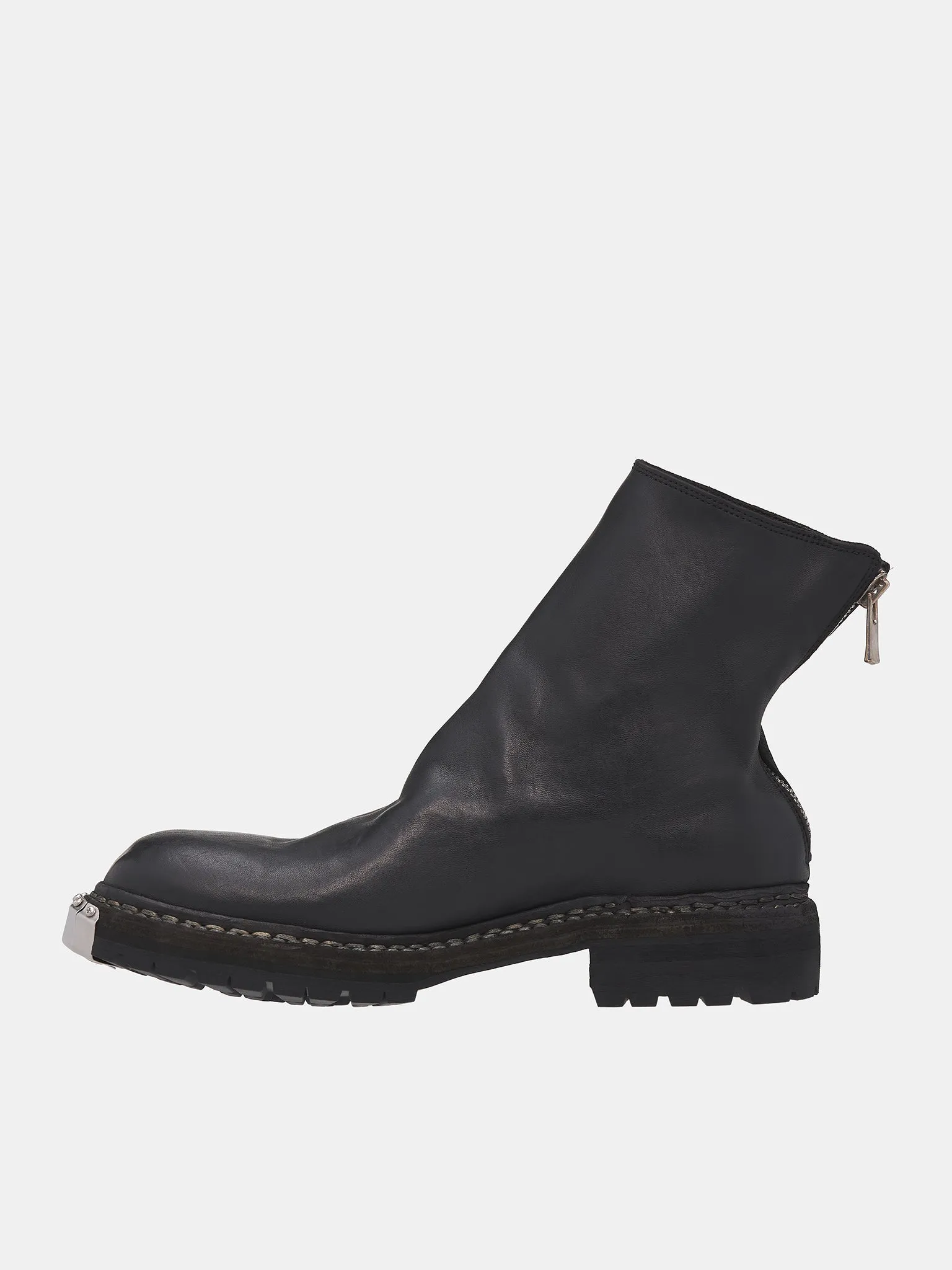 GR06V Back Zip Boots (GR06V-HORSE-FG-BLKT-BLACK)