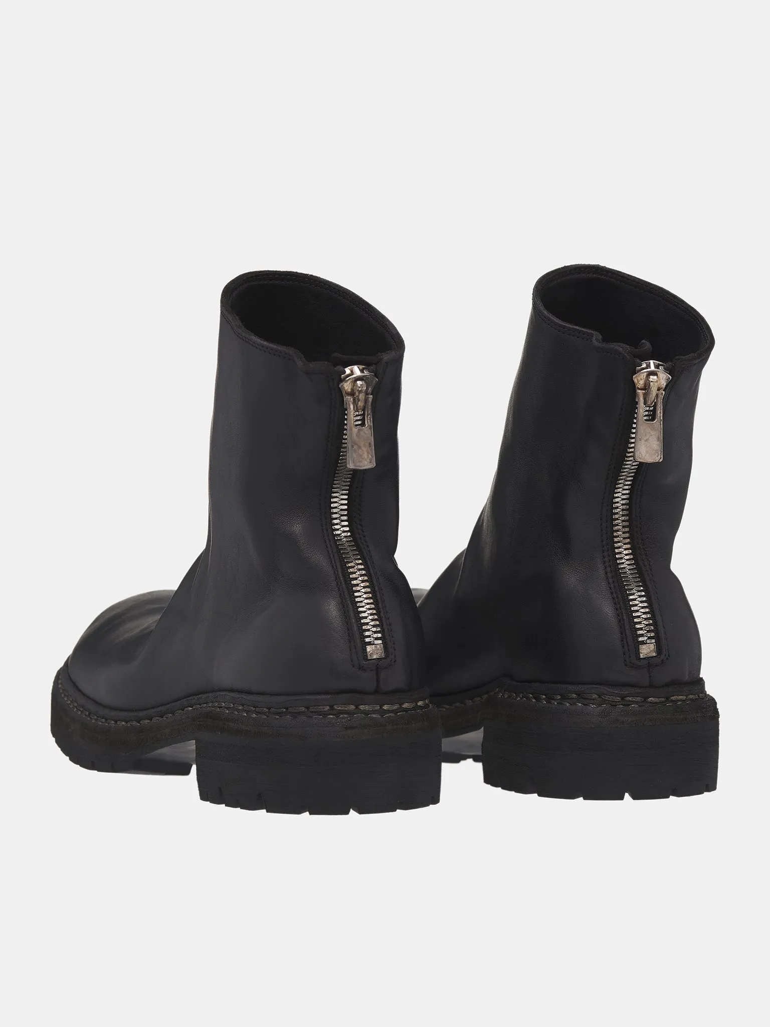 GR06V Back Zip Boots (GR06V-HORSE-FG-BLKT-BLACK)