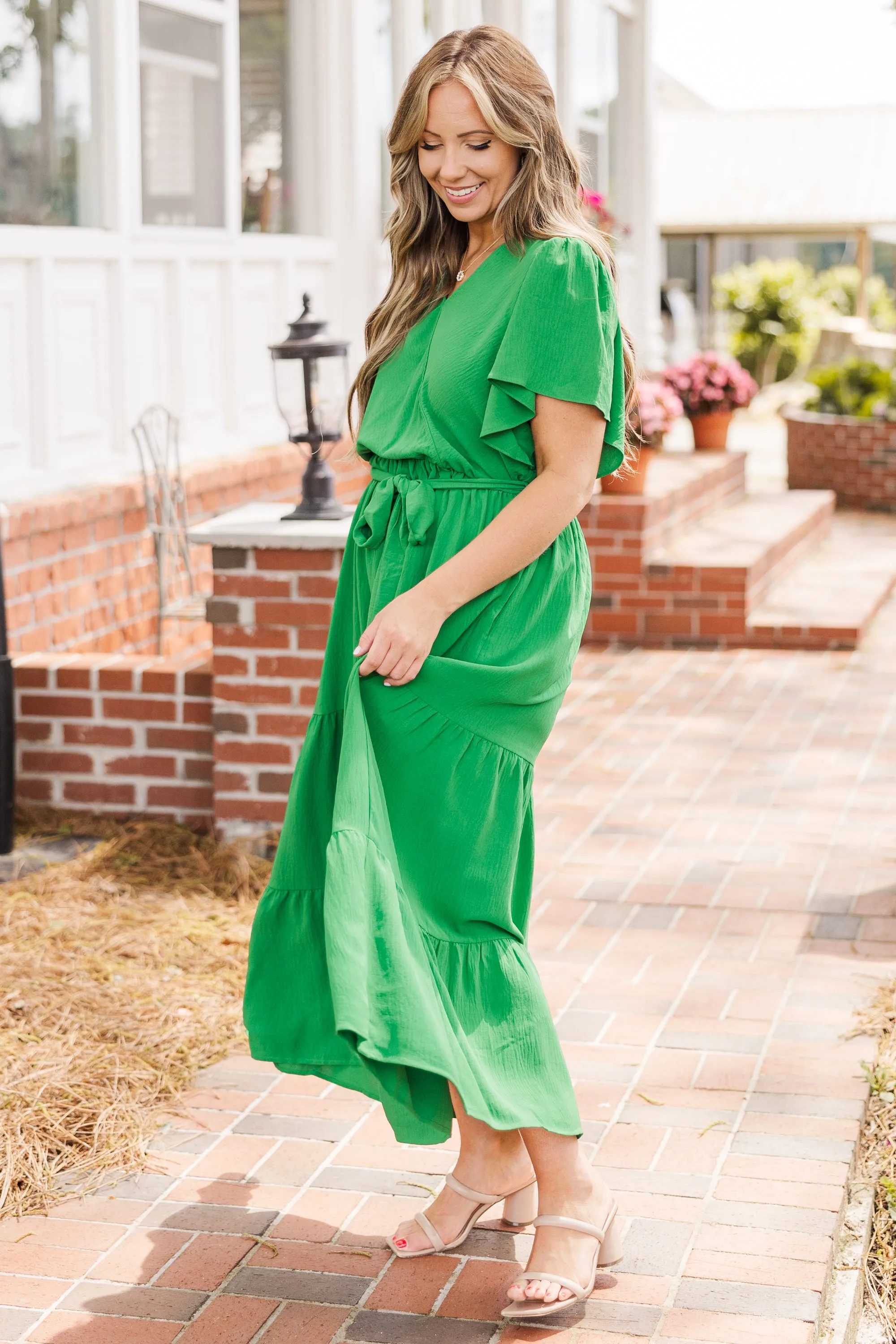 Green Forever In My Heart Dress