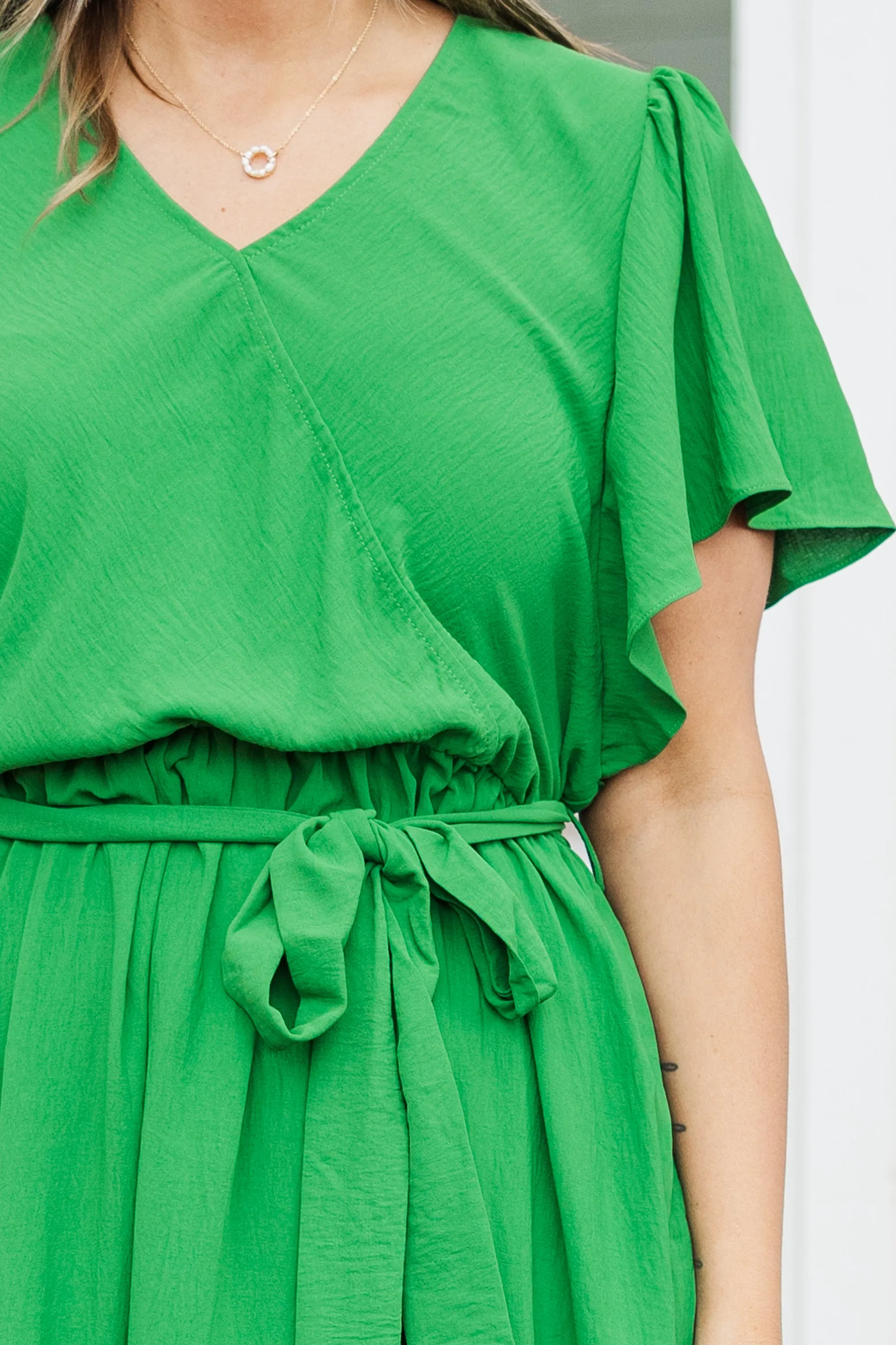 Green Forever In My Heart Dress