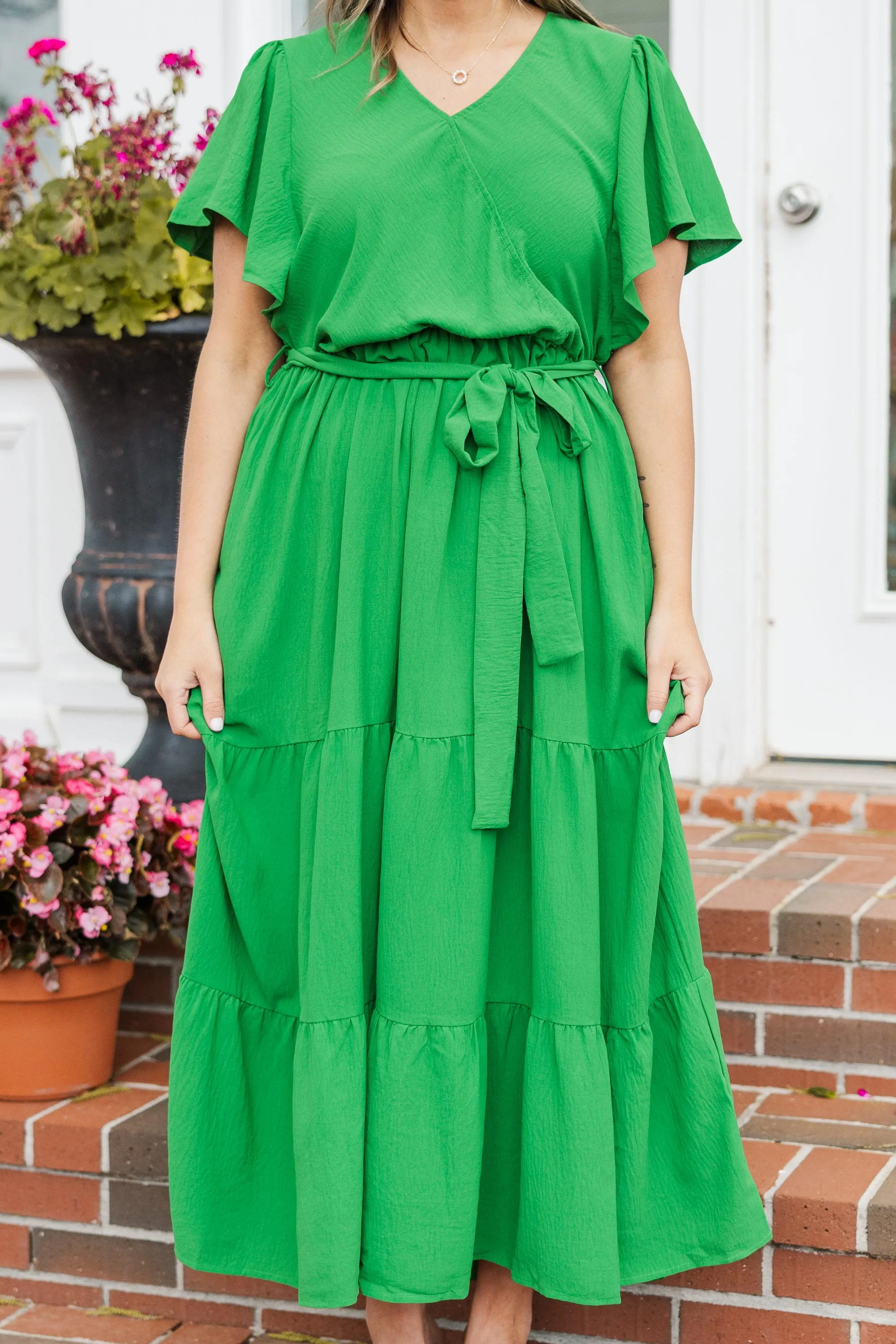 Green Forever In My Heart Dress