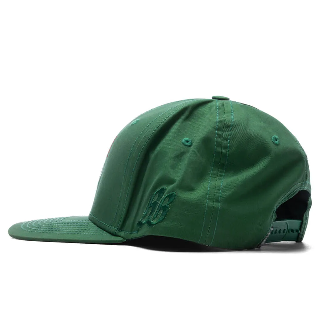 Green Garden Helmet Track Snapback Cap