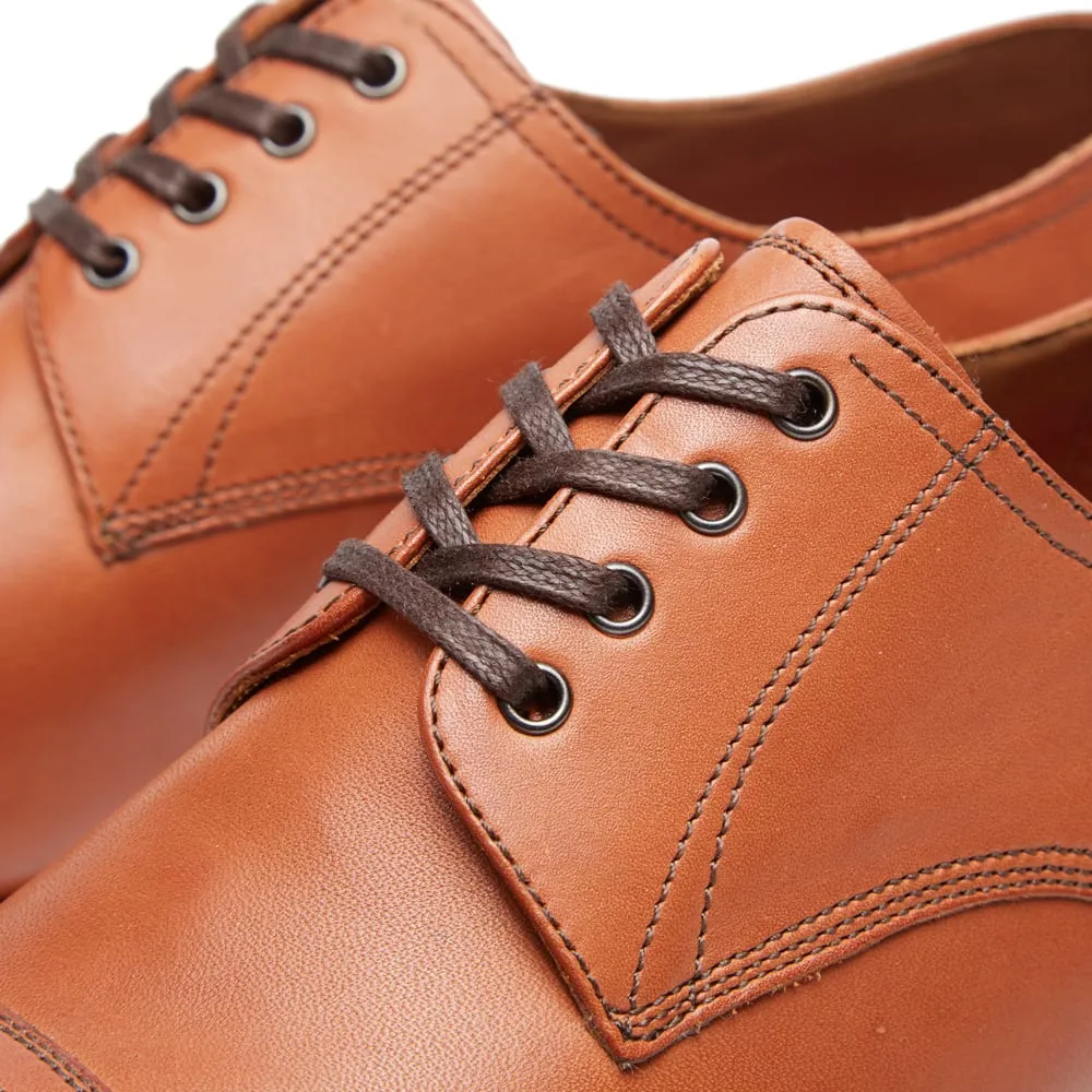 Grenson Rhys Derby Shoe in Cognac.