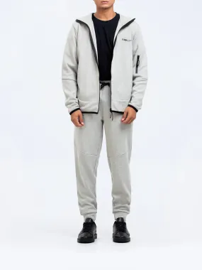 Grey Zipper Jacket | Tracksuit - FMTTKS24-015