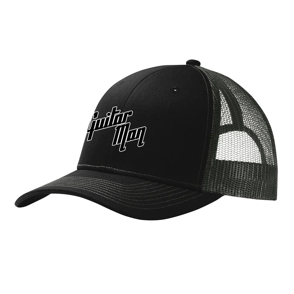 Guitar Man Logo Trucker Hat