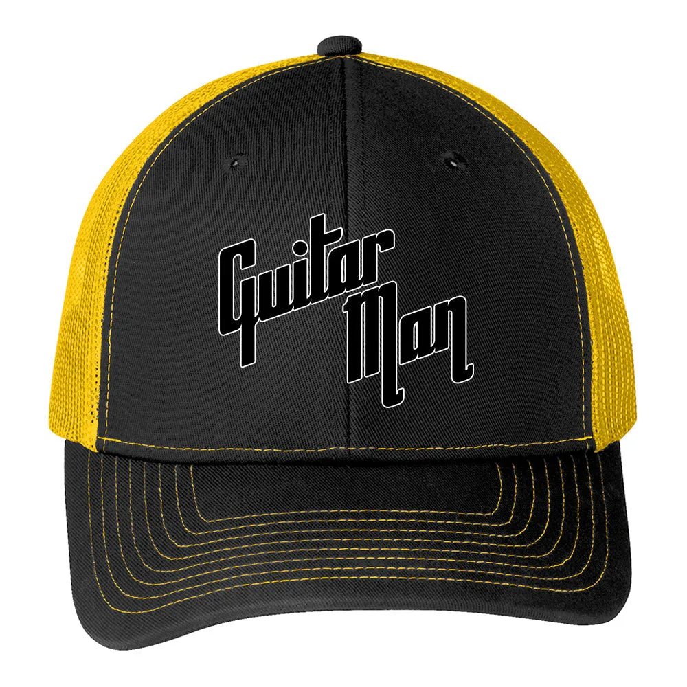 Guitar Man Logo Trucker Hat