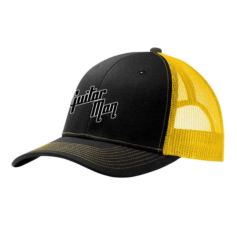 Guitar Man Logo Trucker Hat