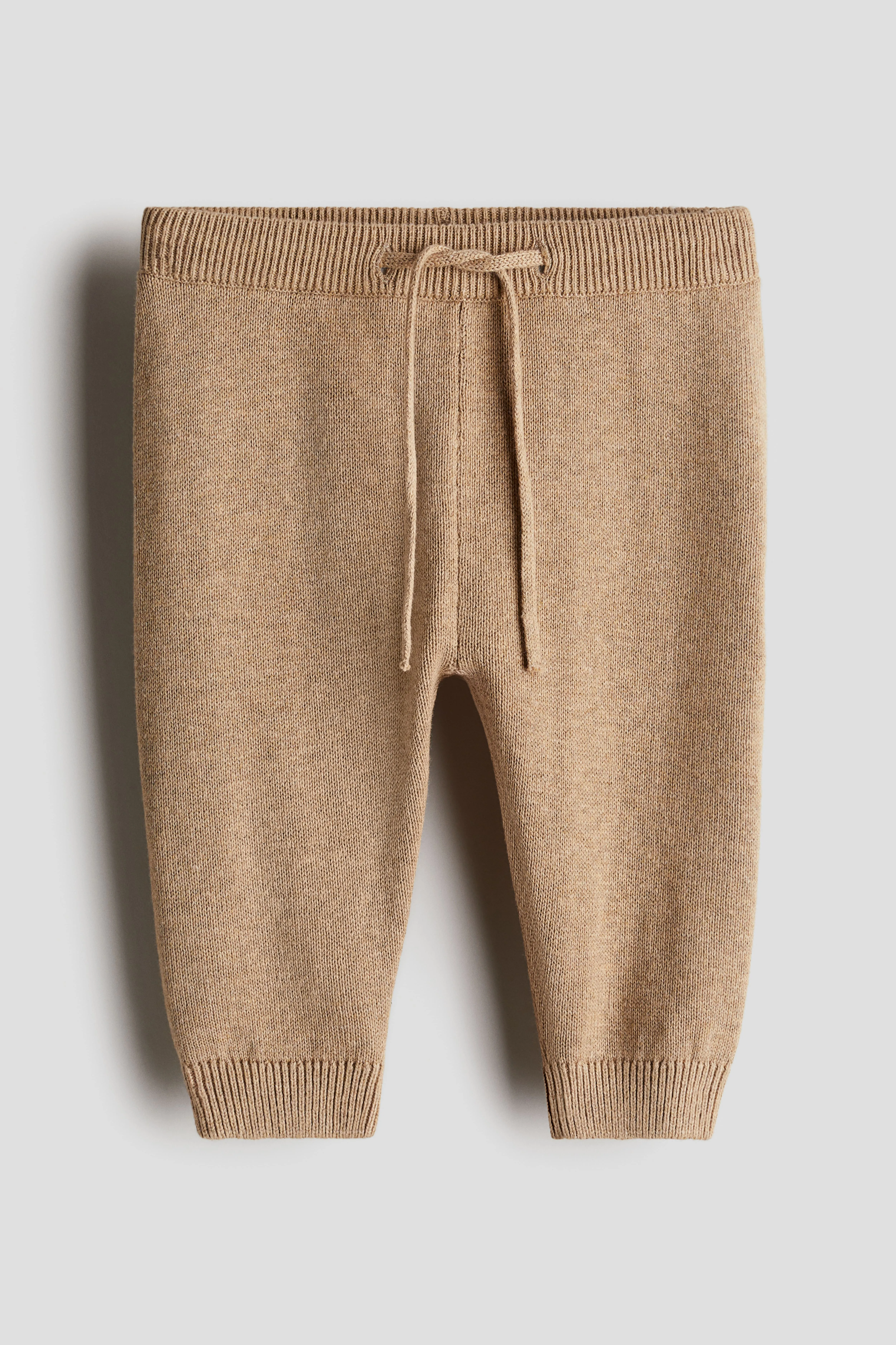 H&M Fine-Knit Cotton Joggers