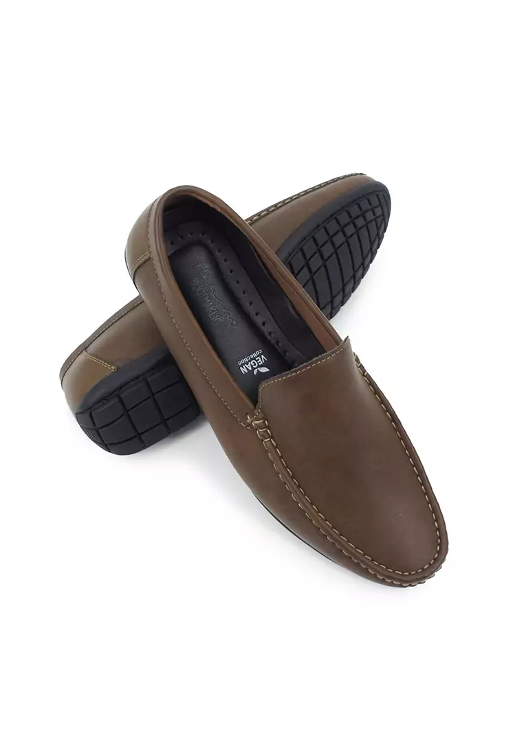 Hanson Bootmaker Vegan Plain Moccasins