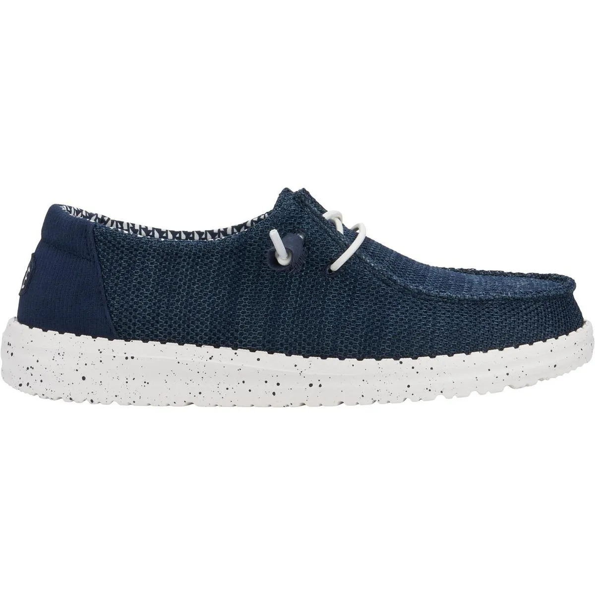 HEYDUDE Wendy Stretch Mesh Shoes Navy