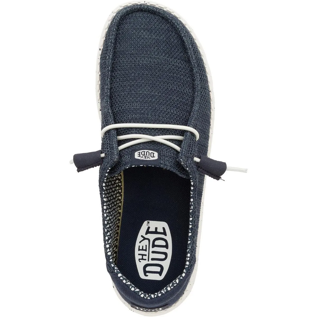 HEYDUDE Wendy Stretch Mesh Shoes Navy