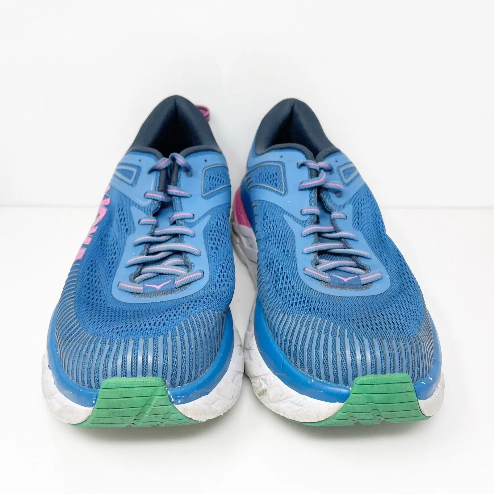 Hoka One One Womens Bondi 7 1110519 VBPP Blue Running Shoes Sneakers Size 11