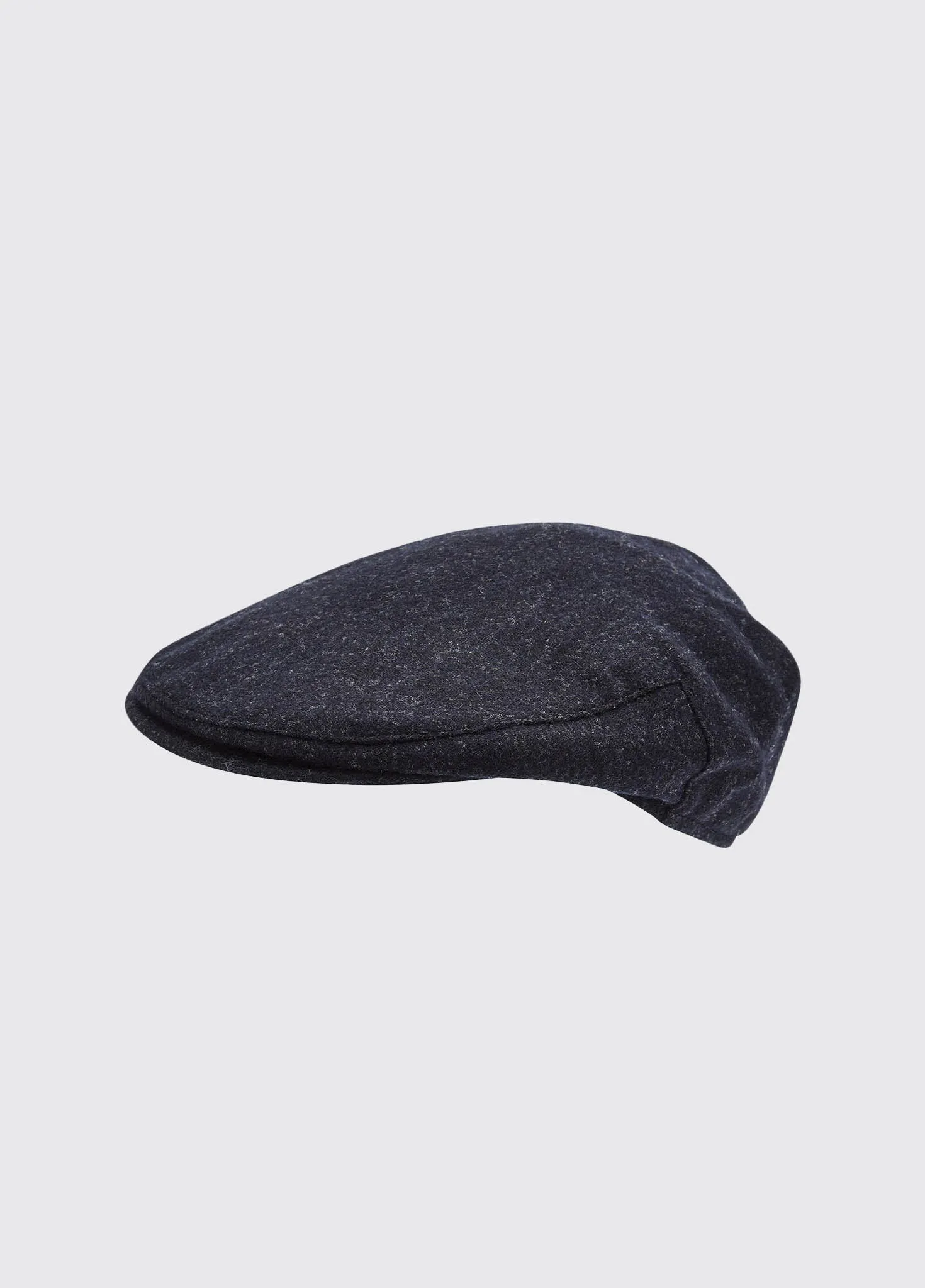 Holly Tweed Flat Cap - Navy