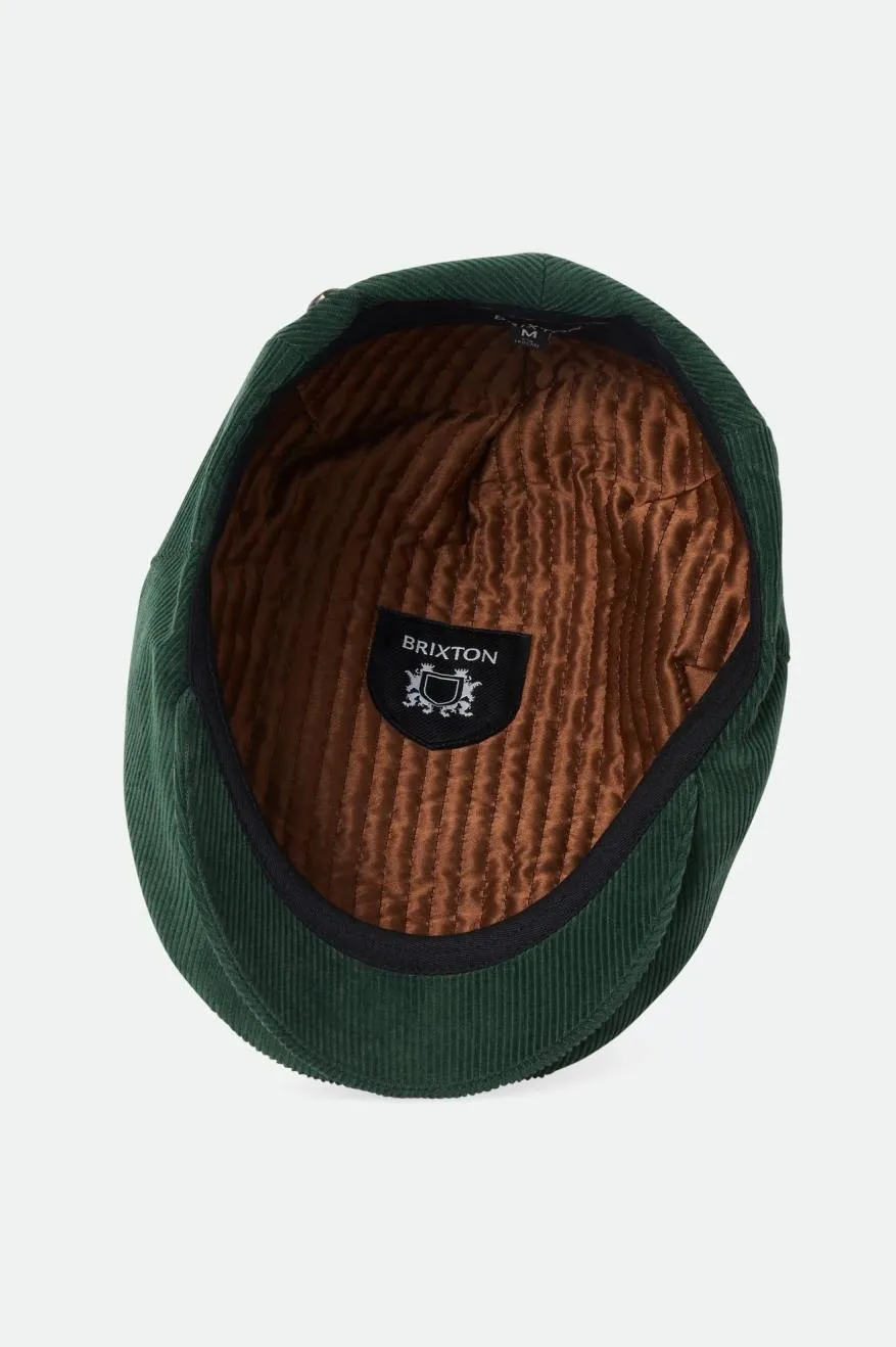 Hooligan Flat Cap - Pine Needle