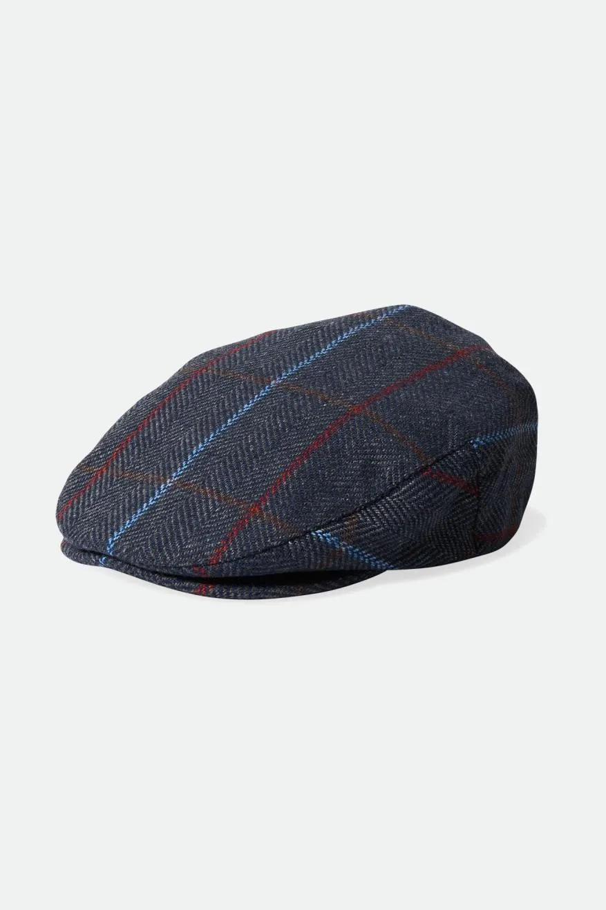 Hooligan Flat Cap - Washed Navy/Ombre Blue