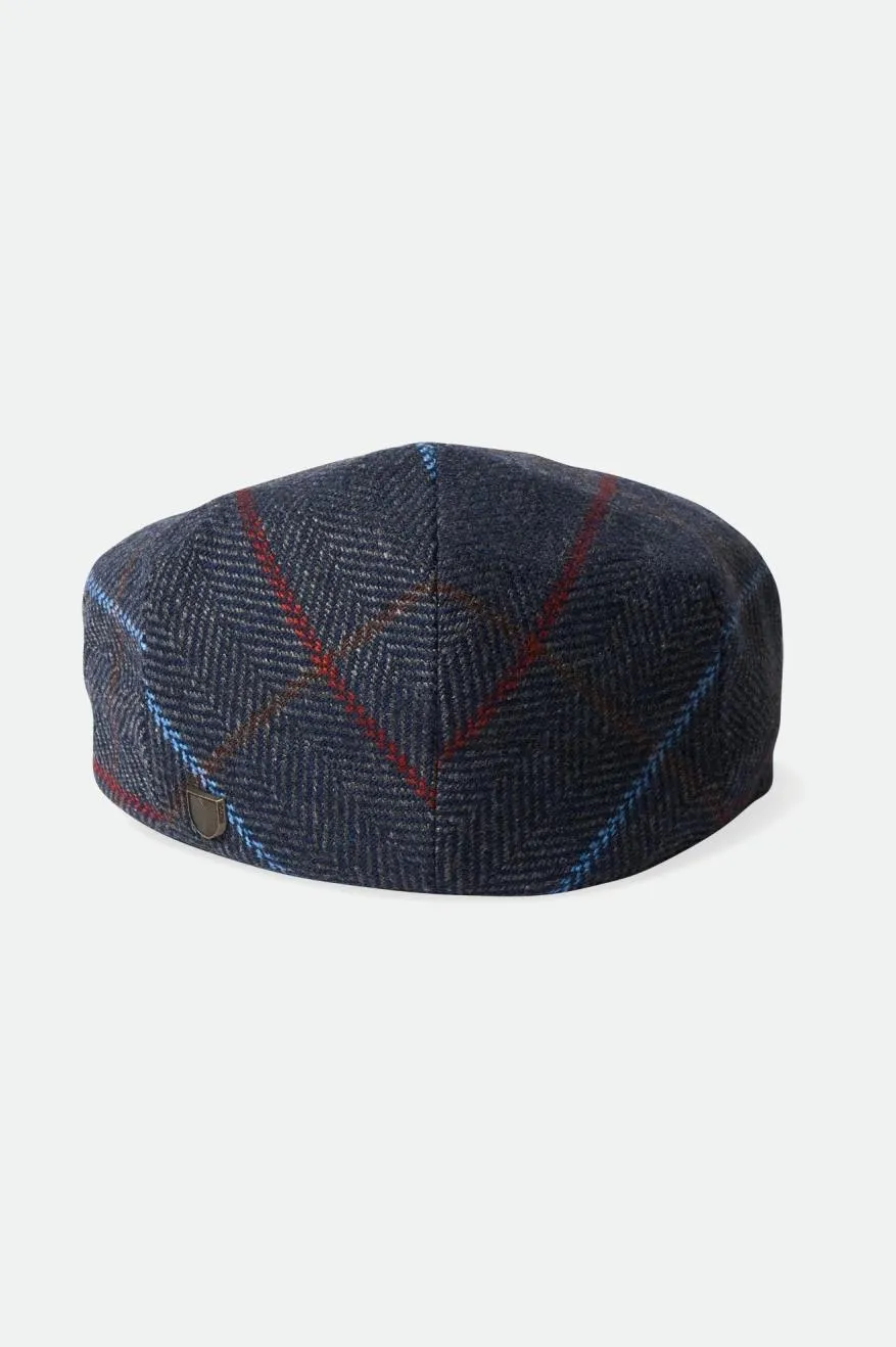 Hooligan Flat Cap - Washed Navy/Ombre Blue