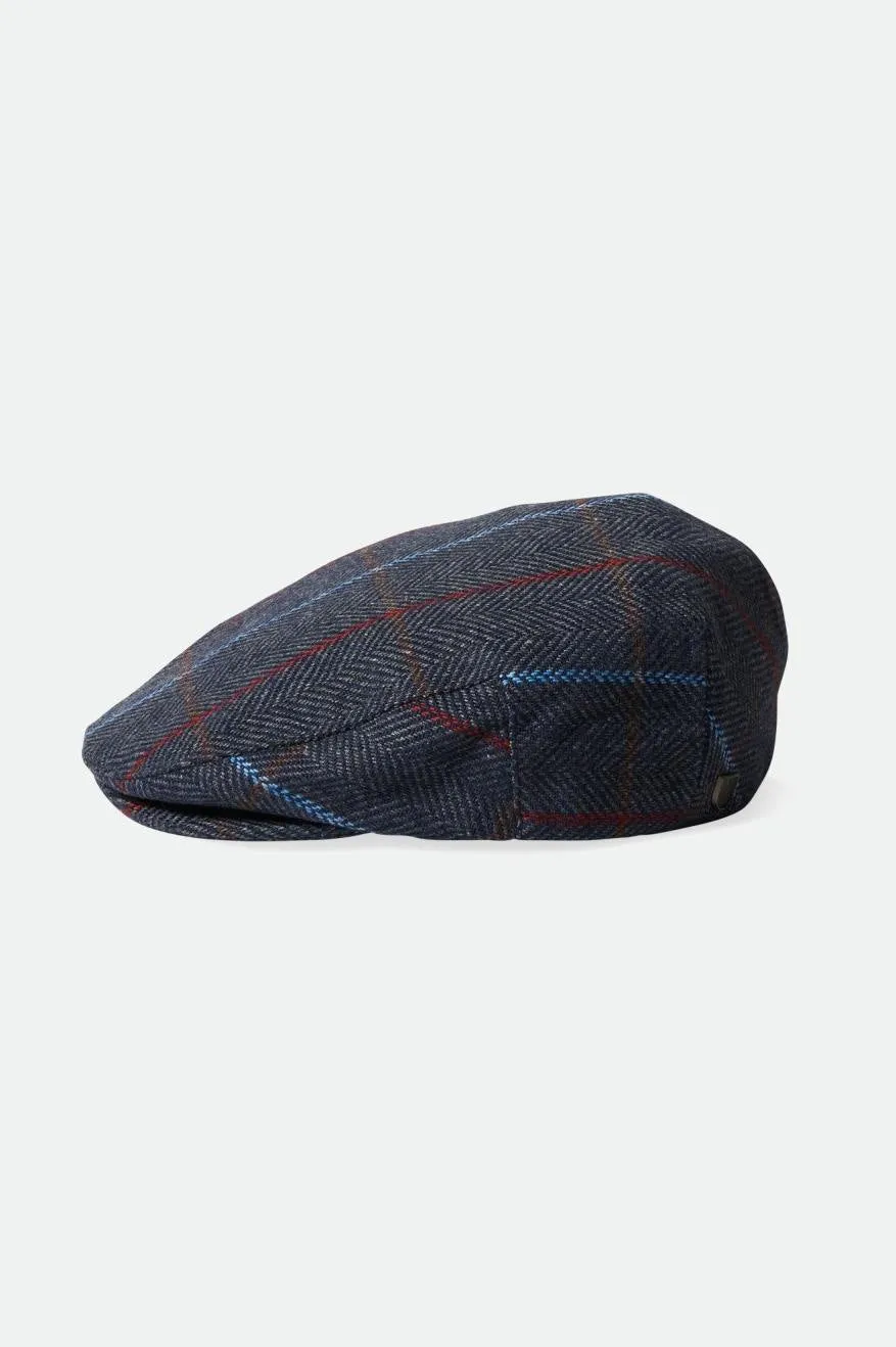 Hooligan Flat Cap - Washed Navy/Ombre Blue