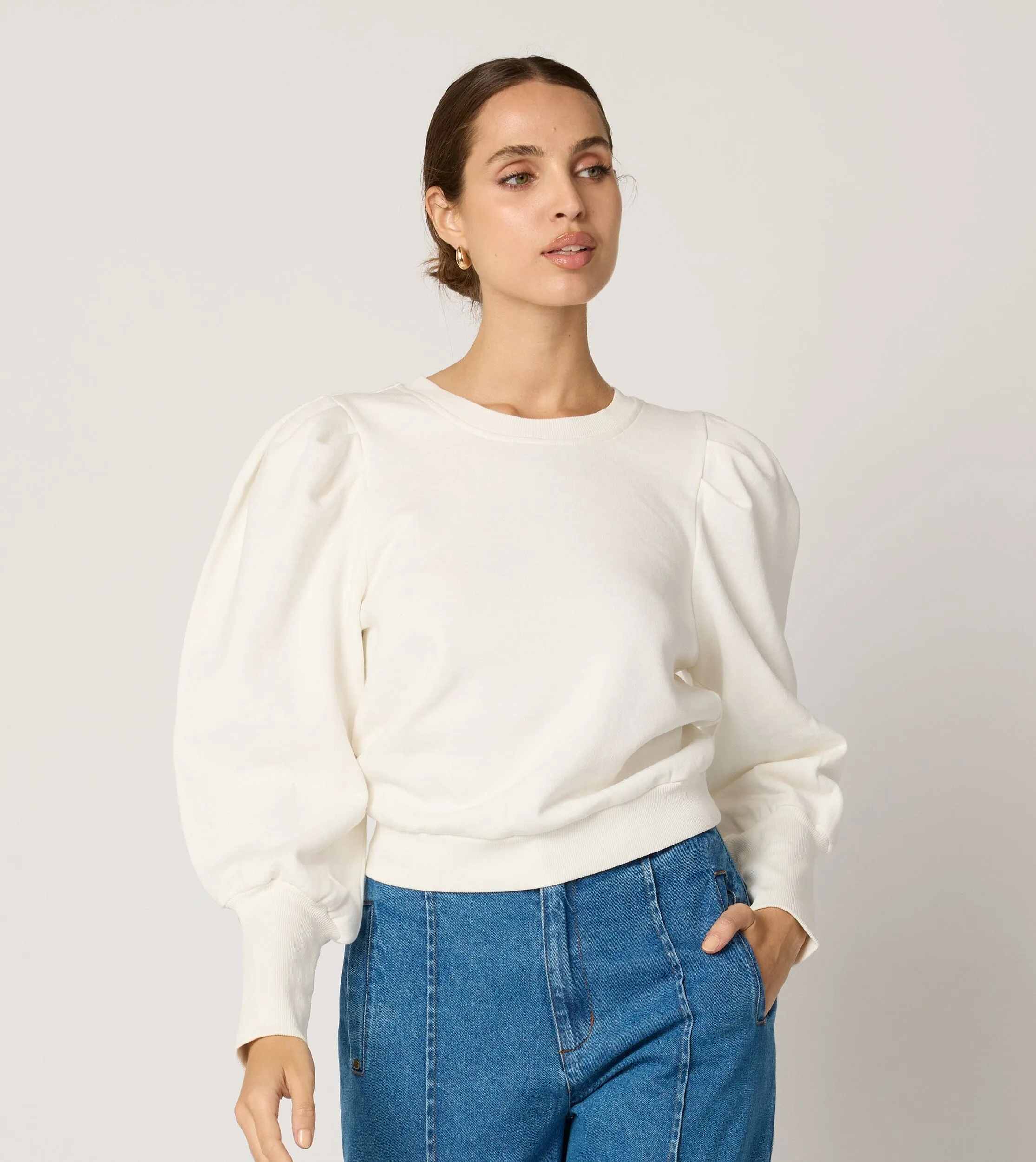 Indi Sweatshirt | Ivory