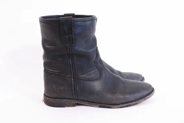 ISABEL MARANT Leather Jenny Boots - Stylish and versatile footwear.