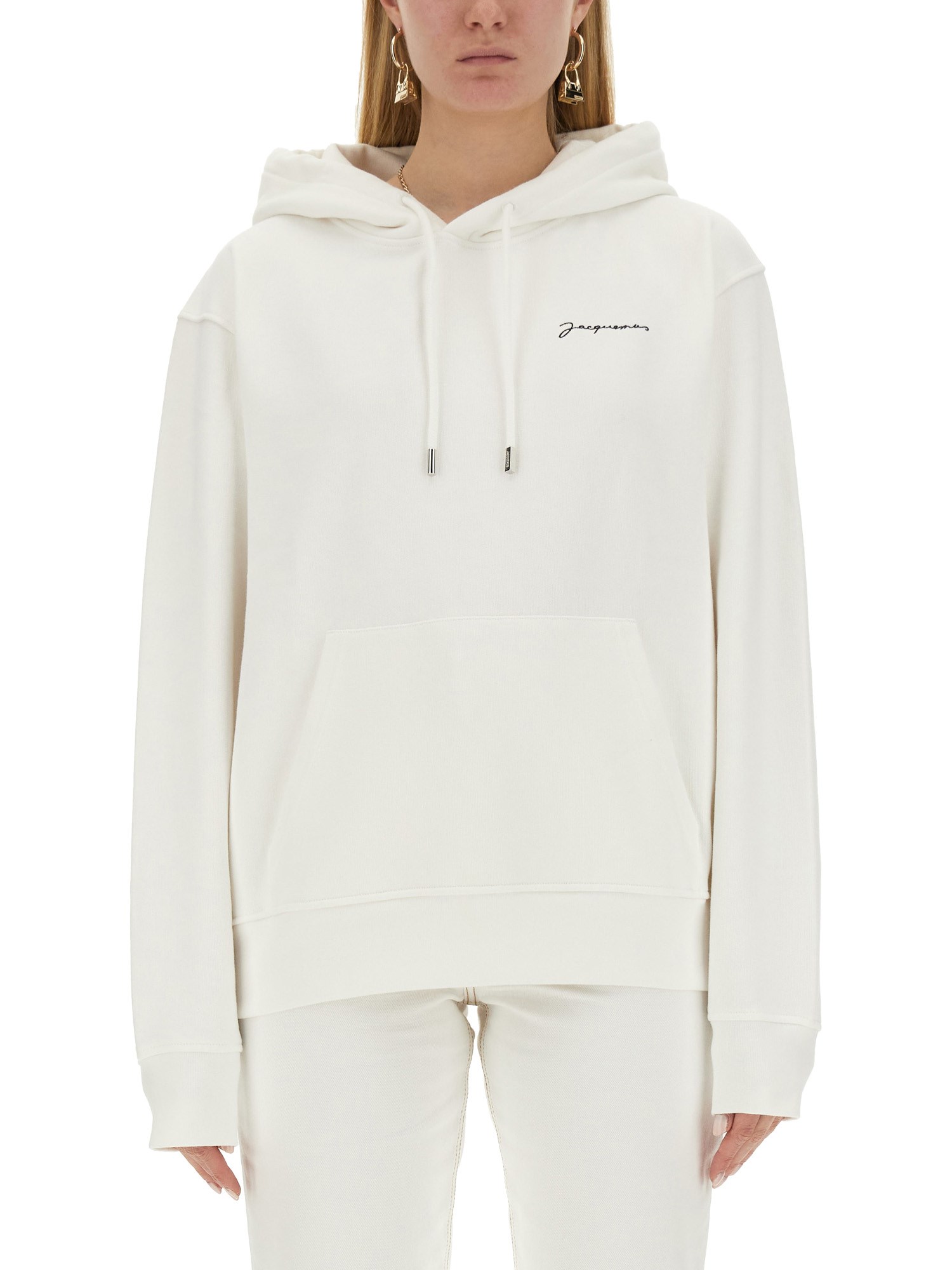 JACQUEMUS Cotton Logo Sweatshirt