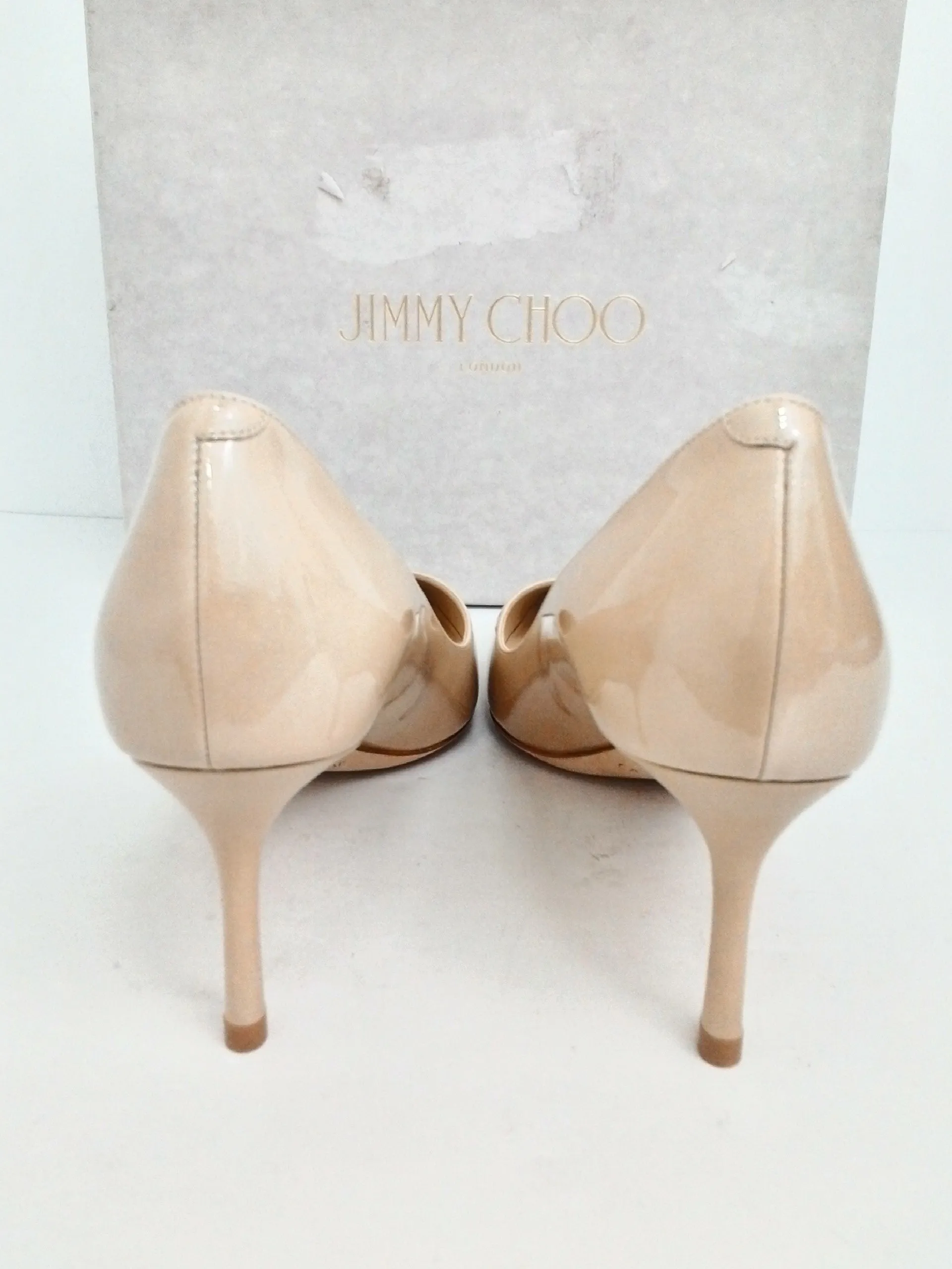 Jimmy Choo Women's Beige/Nude Heels Size 37.5