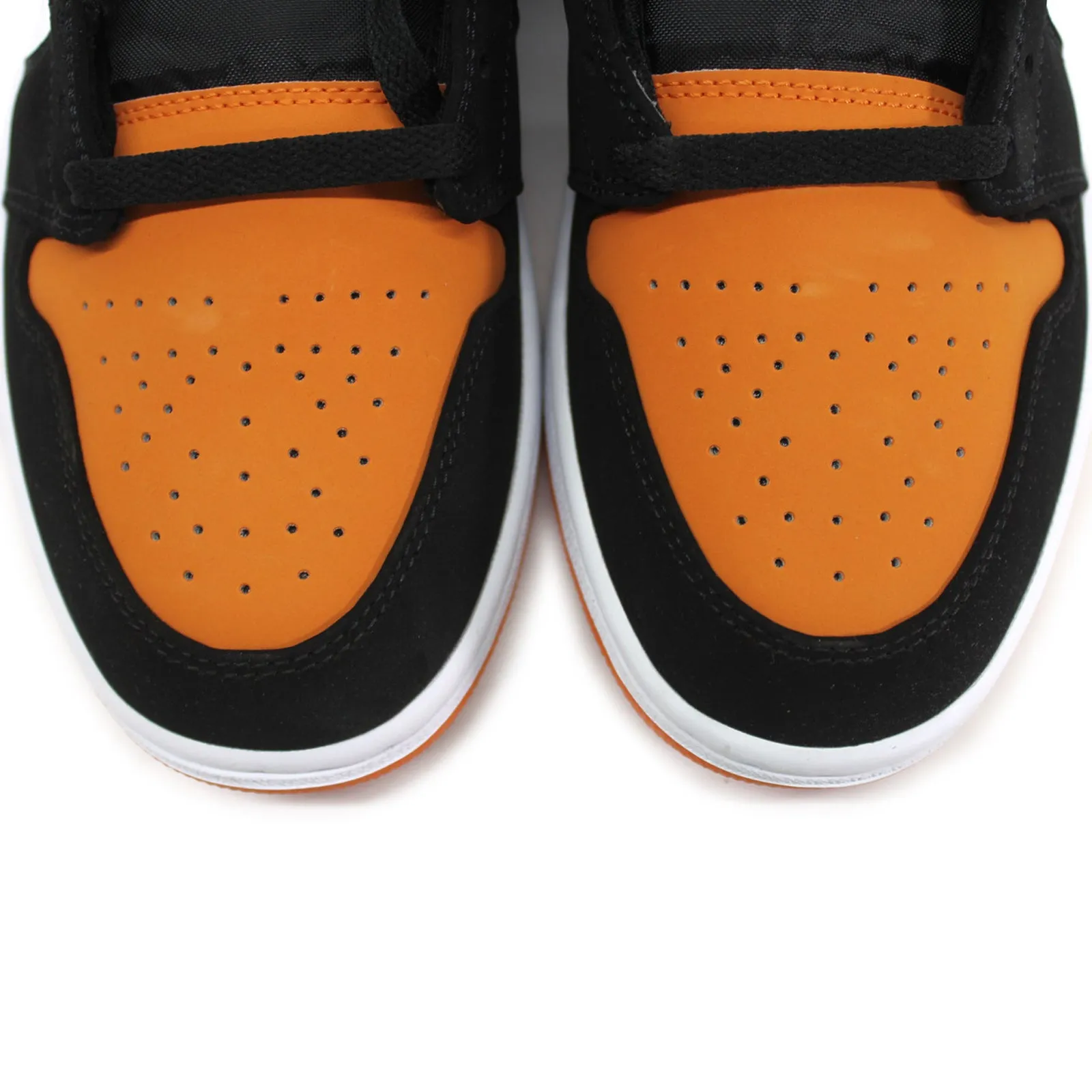 Jordan Mens Trainers Air Jordan 1 Low Lace-Up Low-Top Leather Synthetic