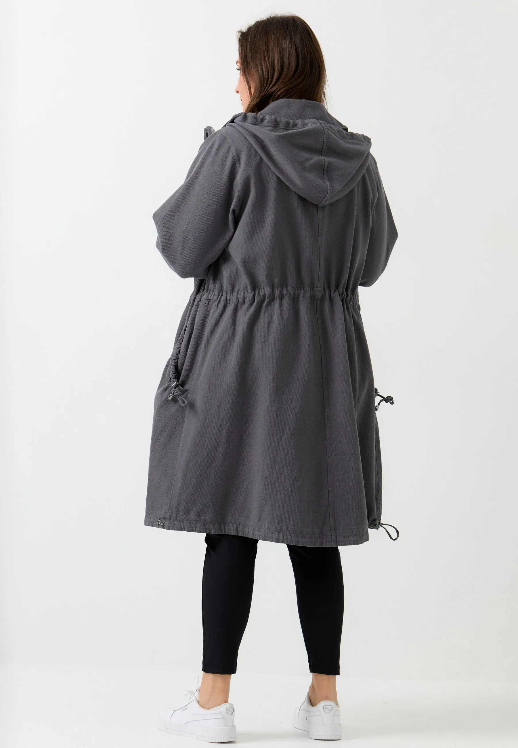 Kekoo Green Parka - Women's Coat, Stylish & Comfortable