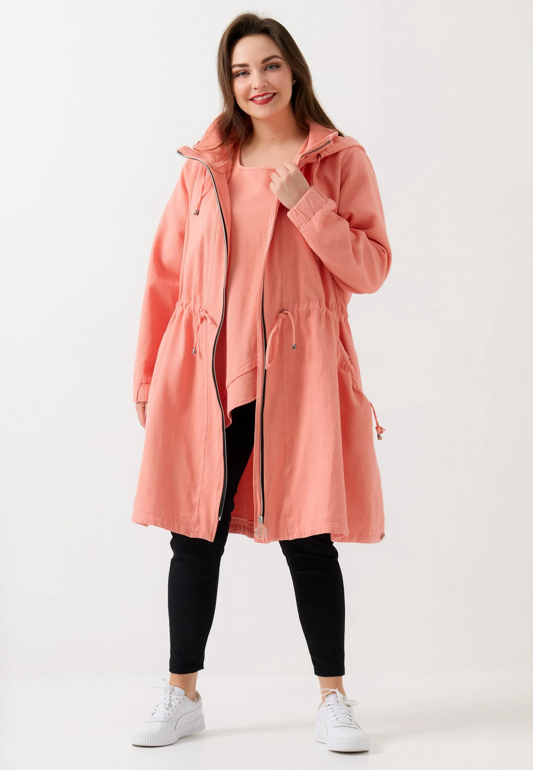 Kekoo Green Parka - Women's Coat, Stylish & Comfortable