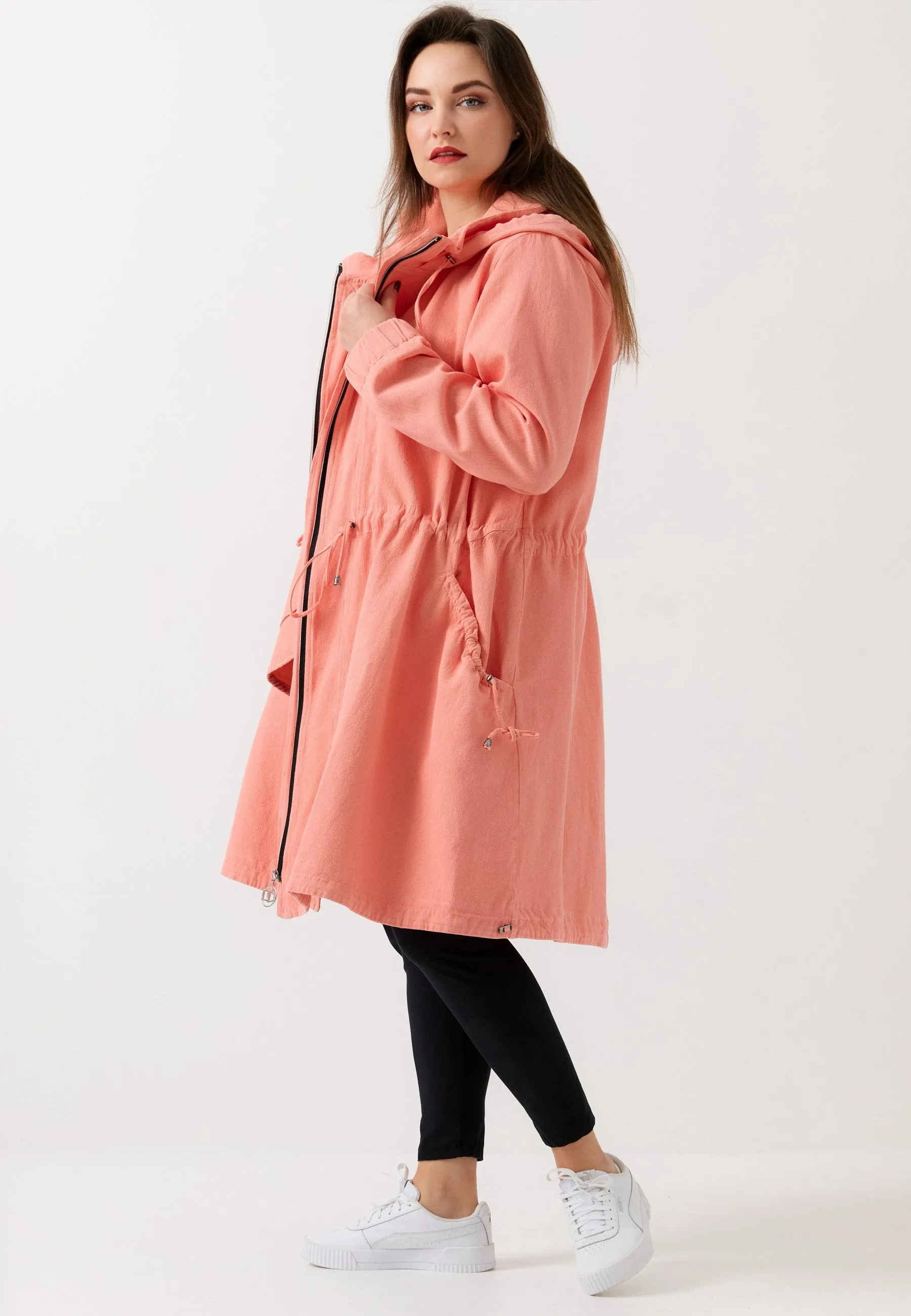 Kekoo Green Parka - Women's Coat, Stylish & Comfortable