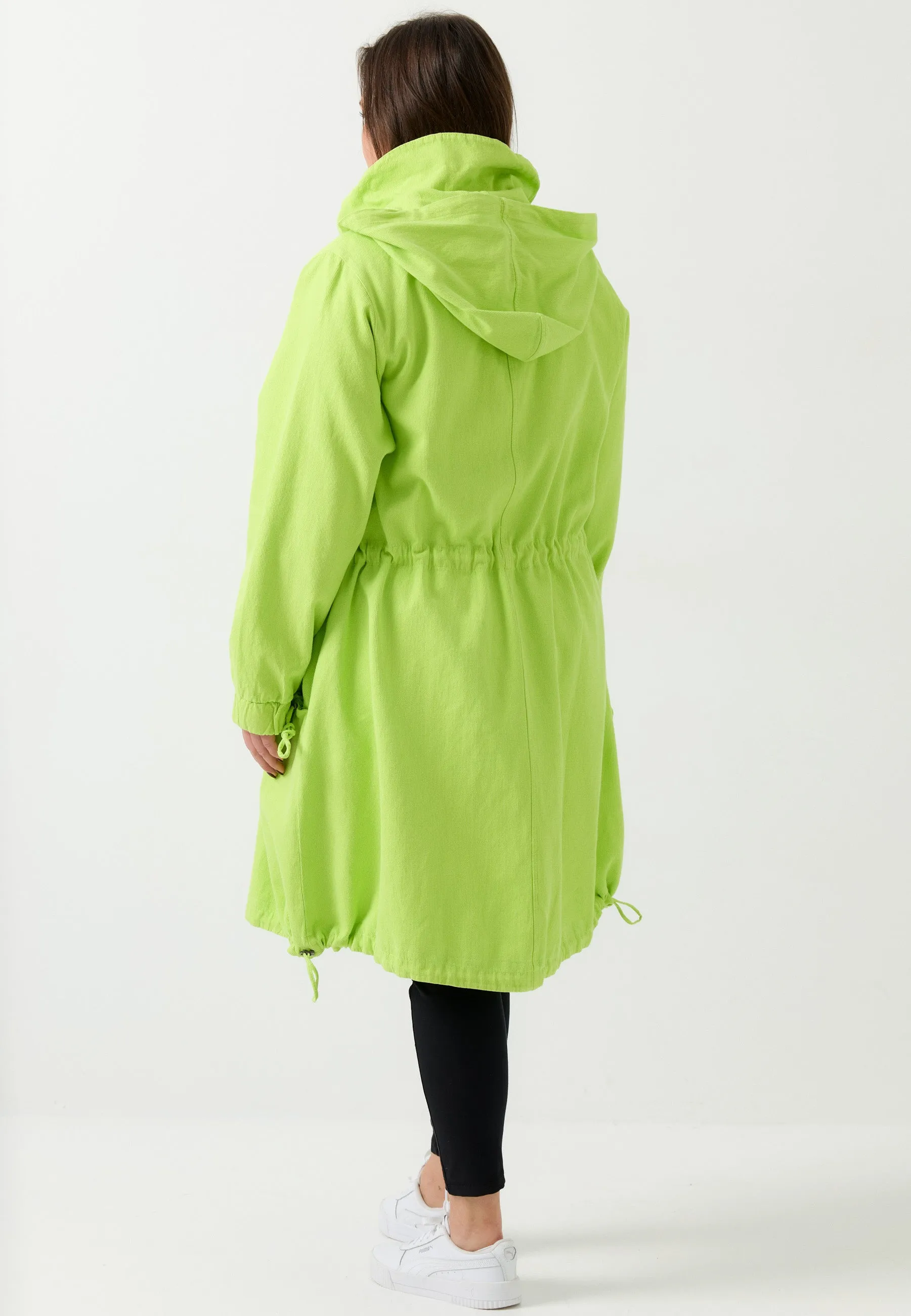 Kekoo Green Parka - Women's Coat, Stylish & Comfortable