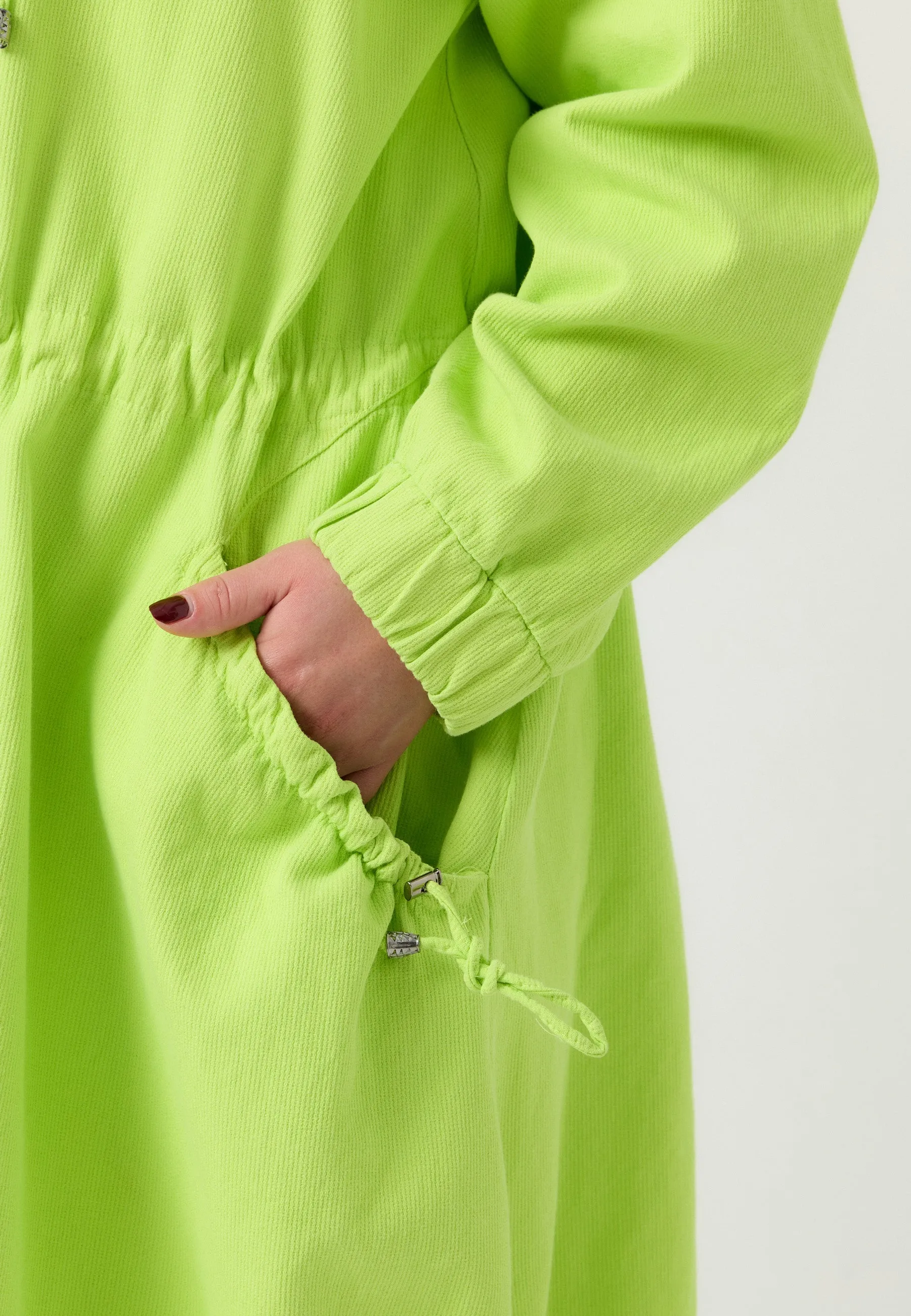 Kekoo Green Parka - Women's Coat, Stylish & Comfortable