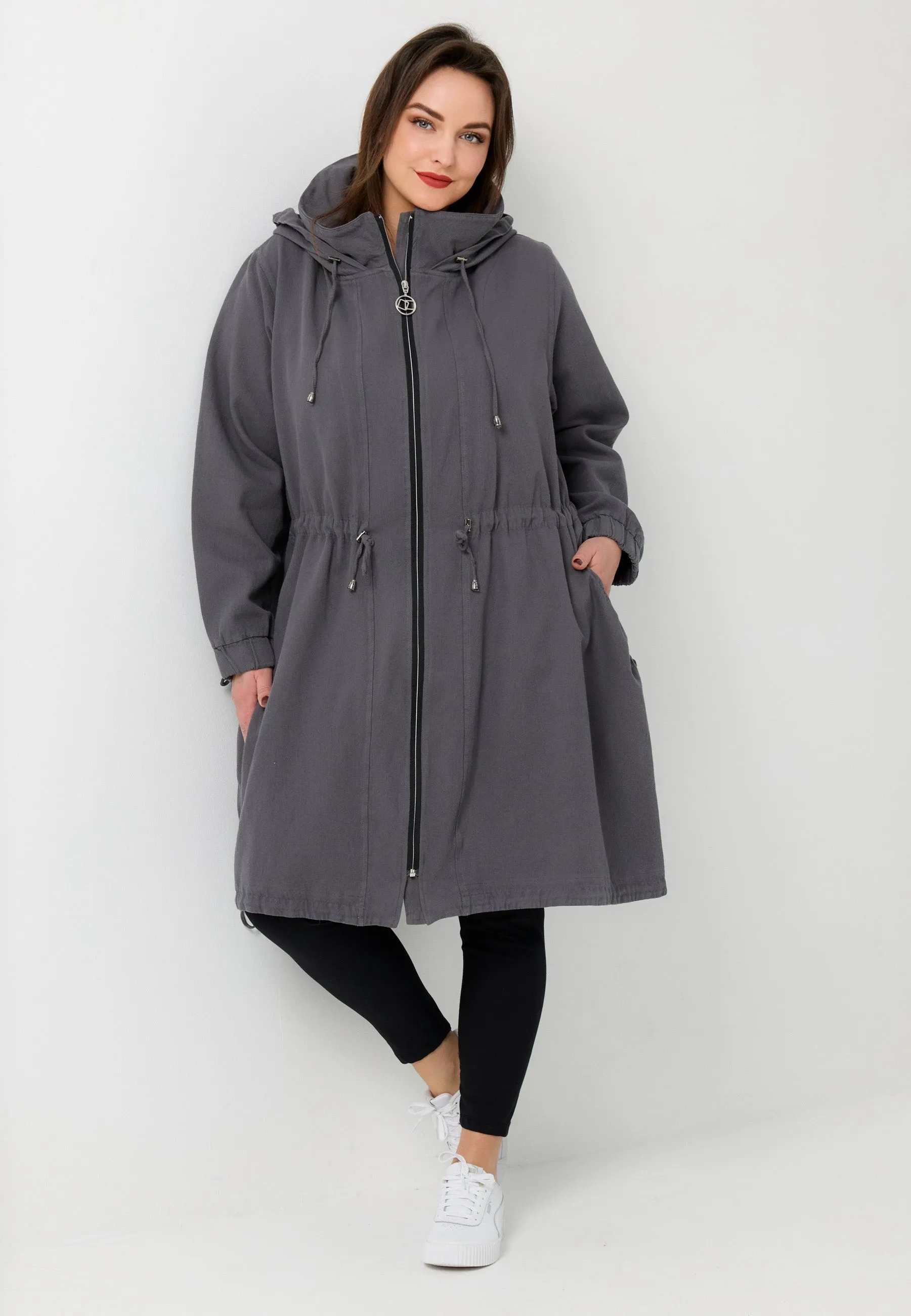 Kekoo Green Parka - Women's Coat, Stylish & Comfortable