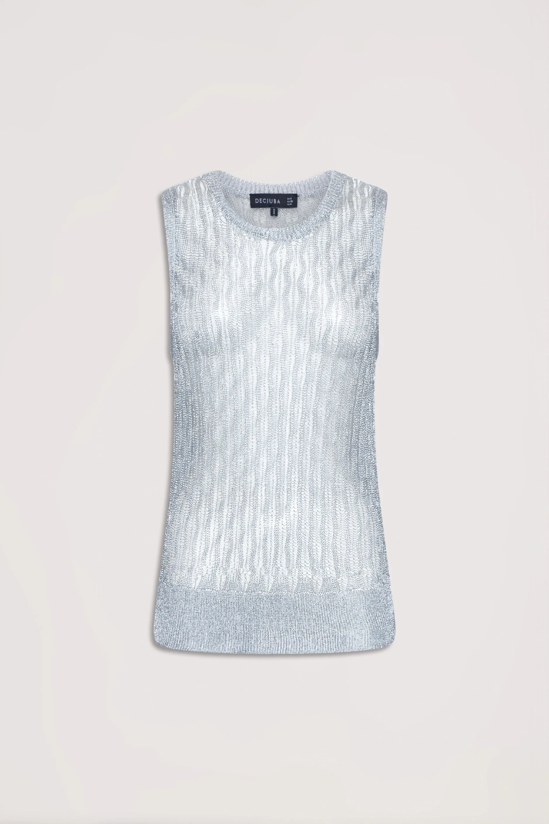 Kelsey Metallic Knit Tank